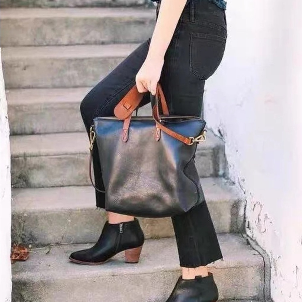 Madewell classic black big tote